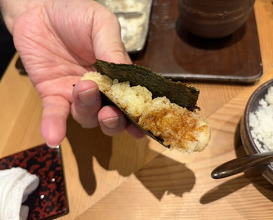 Dinner at Tempura Takeuchi (天ぷら たけうち)