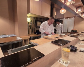 Dinner at Tokiwa Sushi Shibata Honten