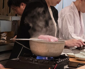 Dinner at Tokiwa Sushi Shibata Honten