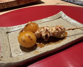Dinner at Binchotan Yakitori Torishige (備長炭焼鳥 鳥しげ)
