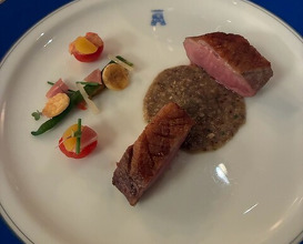 Dinner at TOUR D'ARGENT Toukyou (トゥールダルジャン 東京)