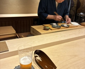 Dinner at Sushi Tsubasa (寿司つばさ)