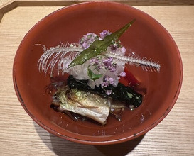 Dinner at Shorenin Monzeki Mae Tsukioka (青蓮院門跡前 月おか)