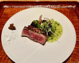 Dinner at Shorenin Monzeki Mae Tsukioka (青蓮院門跡前 月おか)