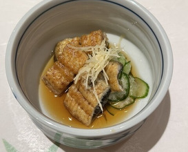 Dinner at Unagi Uomasa (うなぎ 魚政)