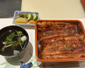 Dinner at Unagi Uomasa (うなぎ 魚政)