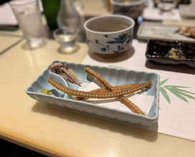 Dinner at Unagi Uomasa (うなぎ 魚政)