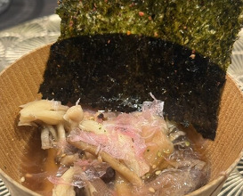 Dinner at Nakatsu Woniku