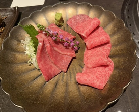 Dinner at YORONIKU TOKYO