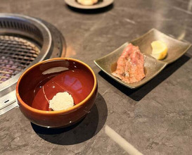 Dinner at YORONIKU TOKYO