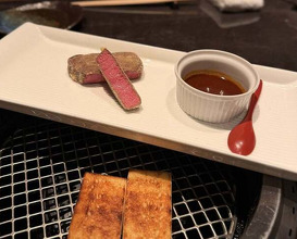 Dinner at YORONIKU TOKYO