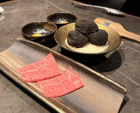 Dinner at YORONIKU TOKYO
