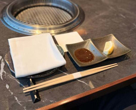 Dinner at YORONIKU TOKYO