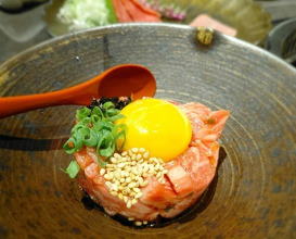 Dinner at YORONIKU TOKYO