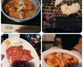 Dinner at Sumibi Yaki Yuji (炭火焼 ゆうじ)