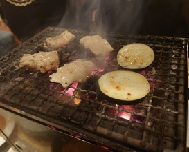 Dinner at Sumibi Yaki Yuji (炭火焼 ゆうじ)