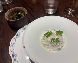 Dinner at Florilège