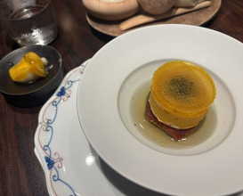Dinner at Florilège