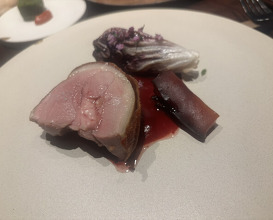 Dinner at Florilège