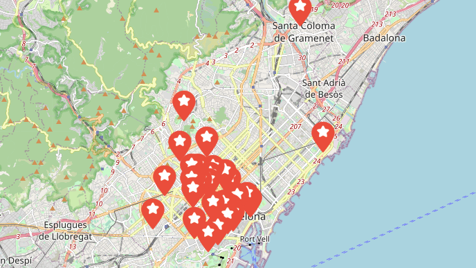 Alejandro Alki list of restaurants in Barcelona